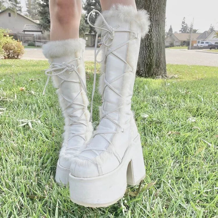 Botas Invierno Suaves de Piel sintética - Vestiria