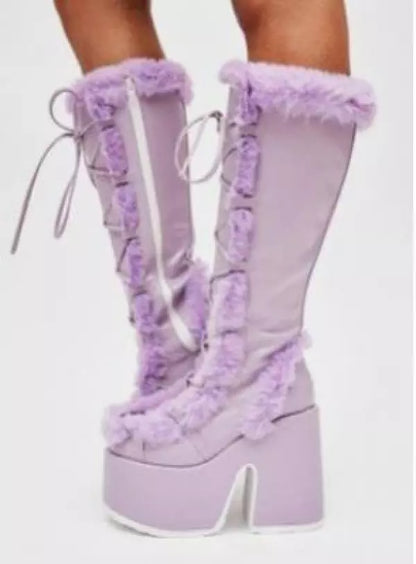 Botas Invierno Suaves de Piel sintética