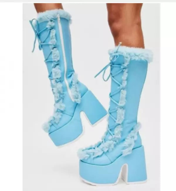 Botas Invierno Suaves de Piel sintética