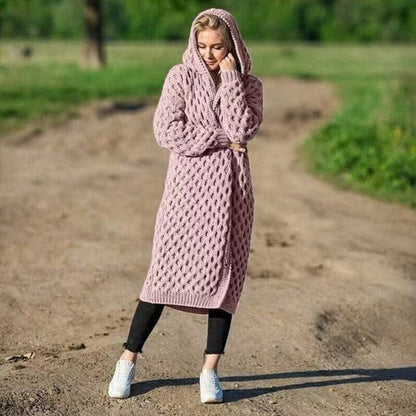 Cárdigan Lana Suave Mujer Invierno