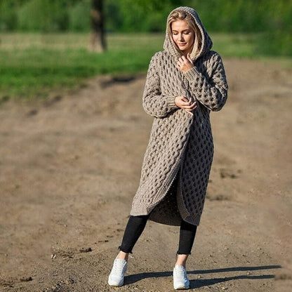 Cárdigan Lana Suave Mujer Invierno