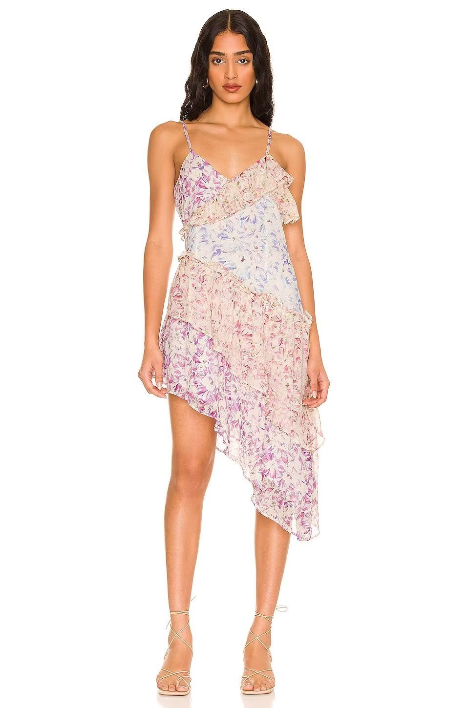 Vestido Mini Estampado Florado Mujer - Vestiria