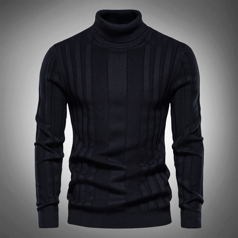 Jersey Cuello Alto Suave y Estiloso - Vestiria