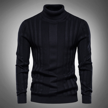 Jersey Cuello Alto Suave y Estiloso - Vestiria