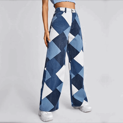 Pantalones Vaqueros Cómodos con Cremallera
