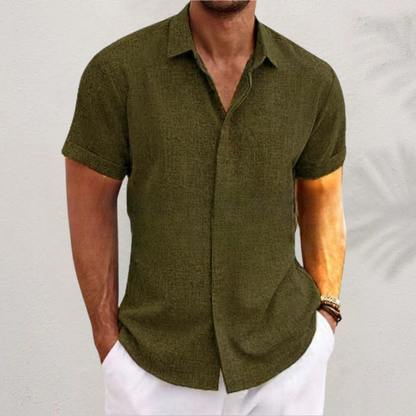 Camisa Hombre Ligera Estilo Verano