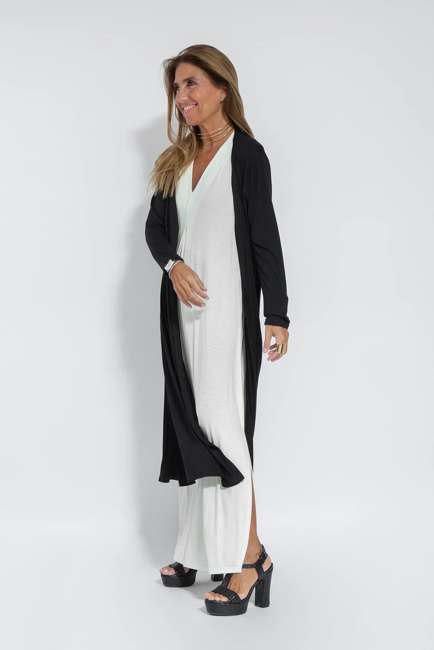 Vestido y Chaleco Moldeador Mujer