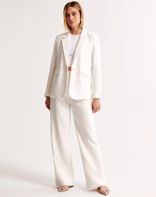 Pantalón Mujer Cintura Alta Ancho Moda