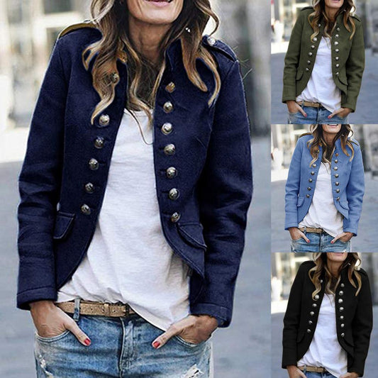 Chaqueta Mujer Cómoda con Bolsillos Prácticos - Vestiria