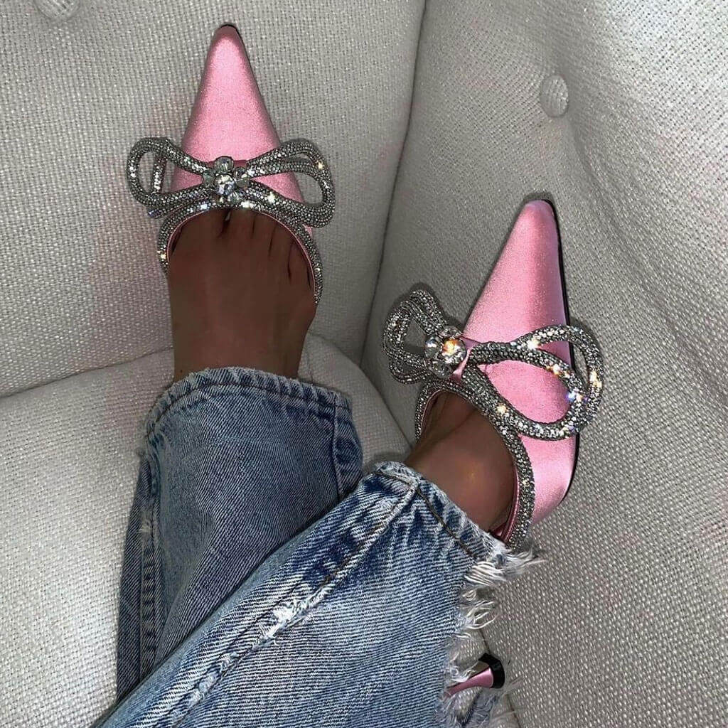 Zapatos Tacón Alto de Sedán Elegantes - Vestiria