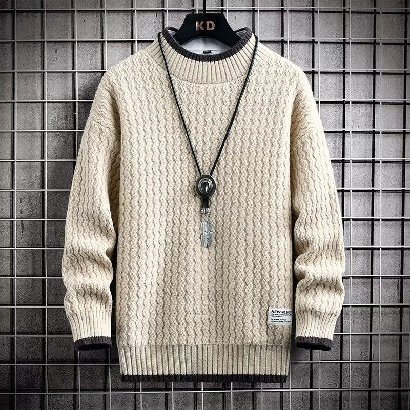 Suéter Cuello Redondo Clásico Acogedor - Vestiria