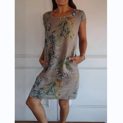 Vestido Mujer Estampado Floral Ligero