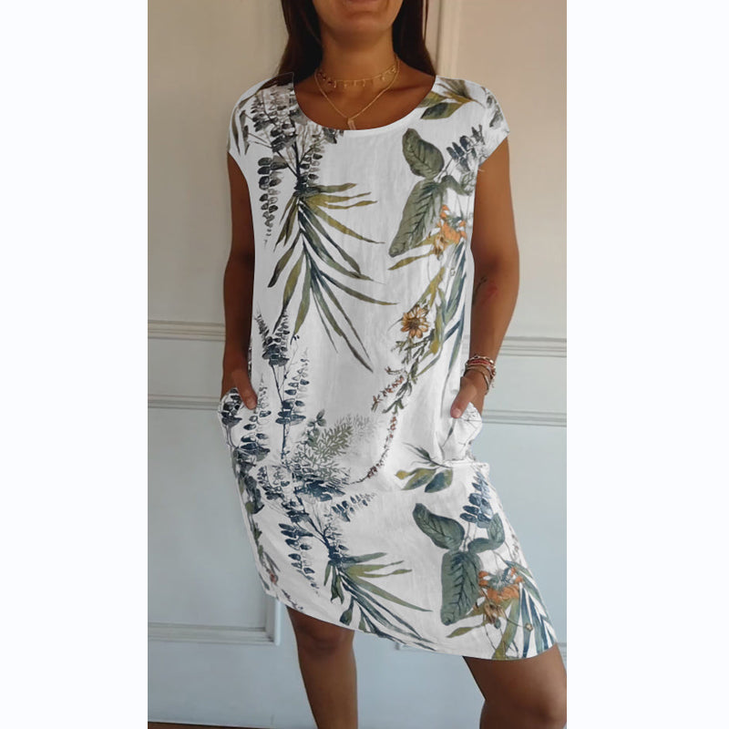 Vestido Mujer Estampado Floral Ligero - Vestiria