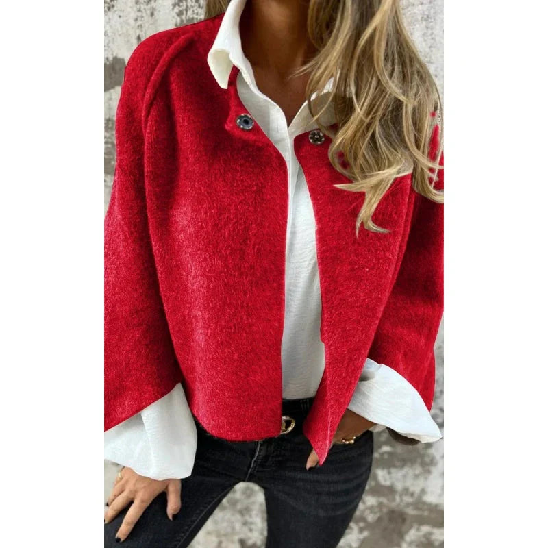 Chaqueta Corta Mujer Elegante