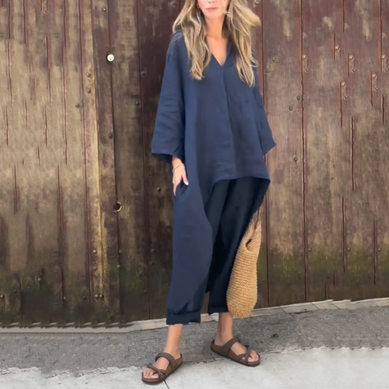 Traje de verano ligero de 2 piezas