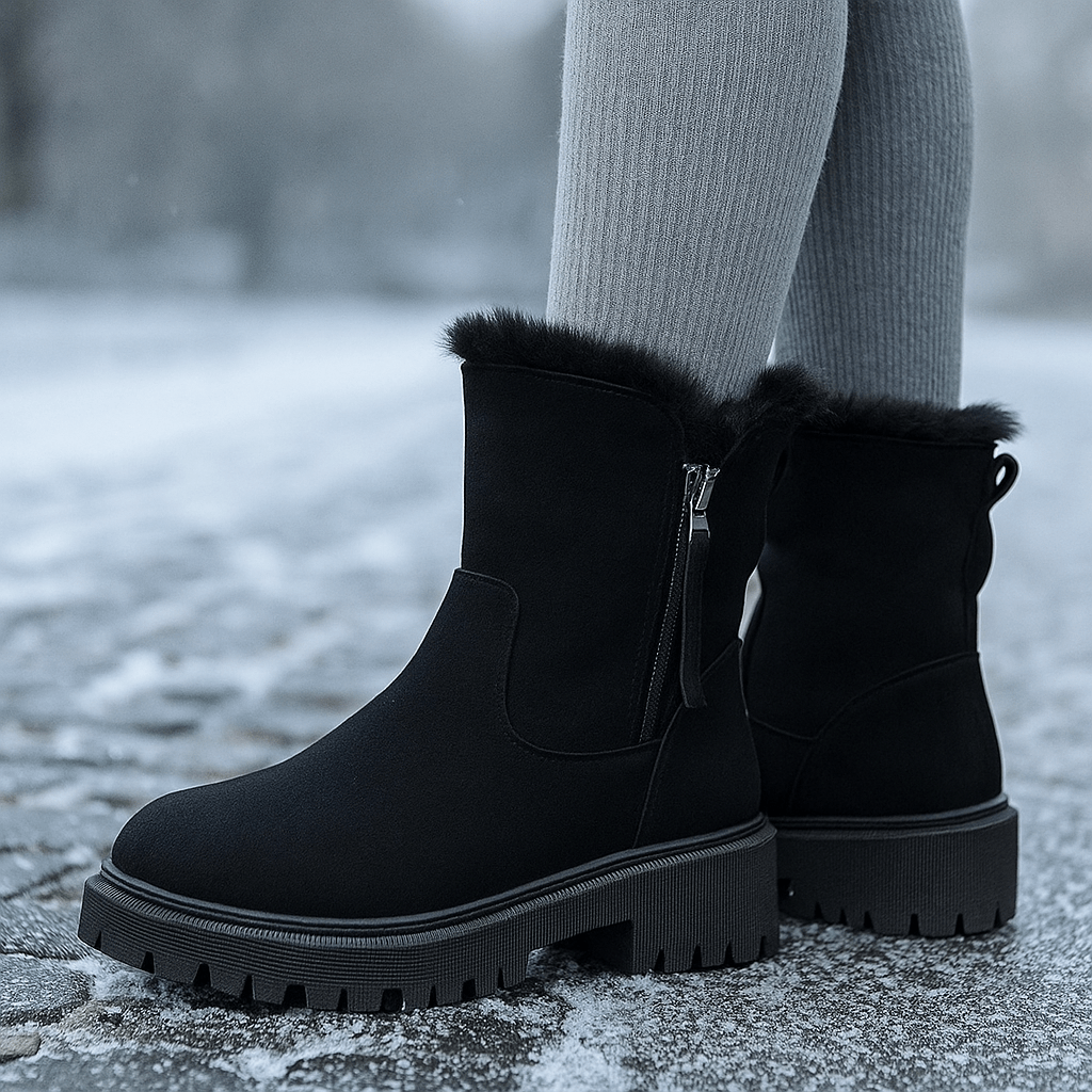 Botas Calientes Minimalistas Mujer