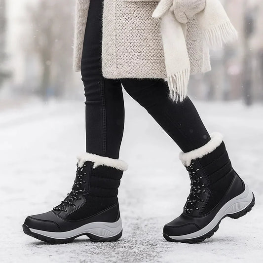 Botas Mujer Suela Gruesa Impermeables - Vestiria