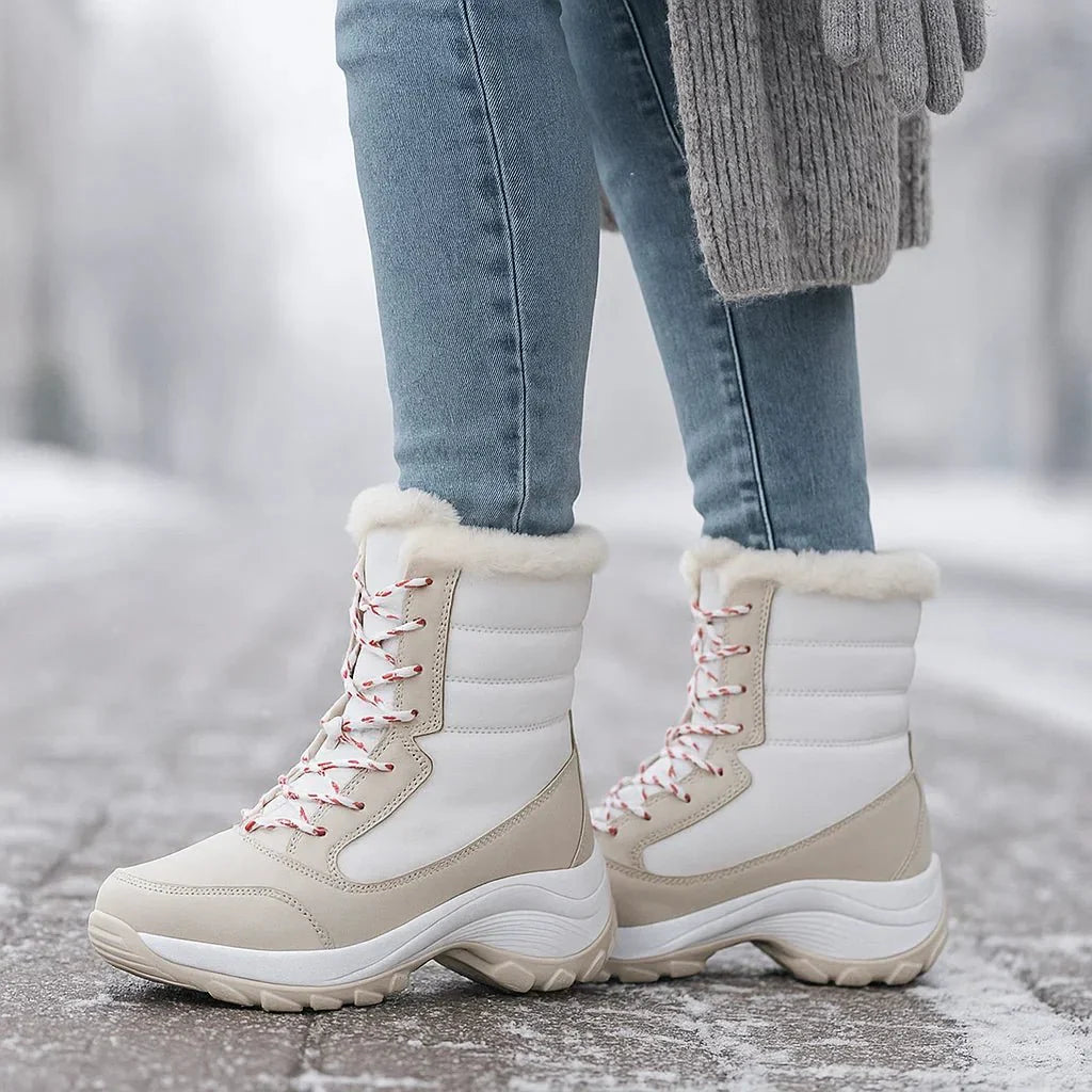 Botas Mujer Suela Gruesa Impermeables