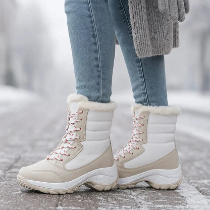 Botas Mujer Suela Gruesa Impermeables