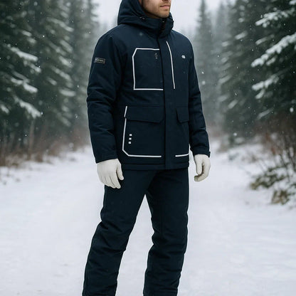 Traje esquí hombre impermeable Leifensh