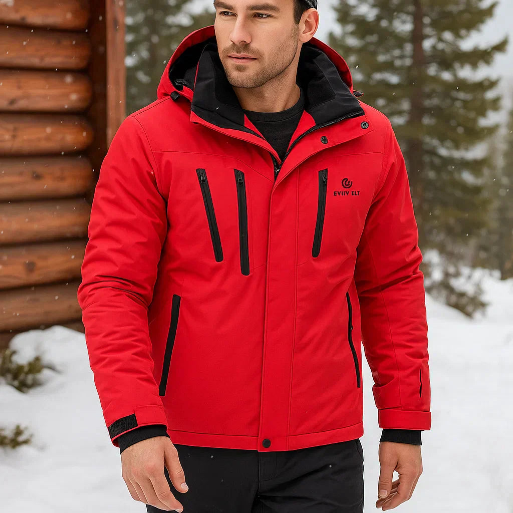 Chaqueta Esquí Hombre Impermeable Deportiva