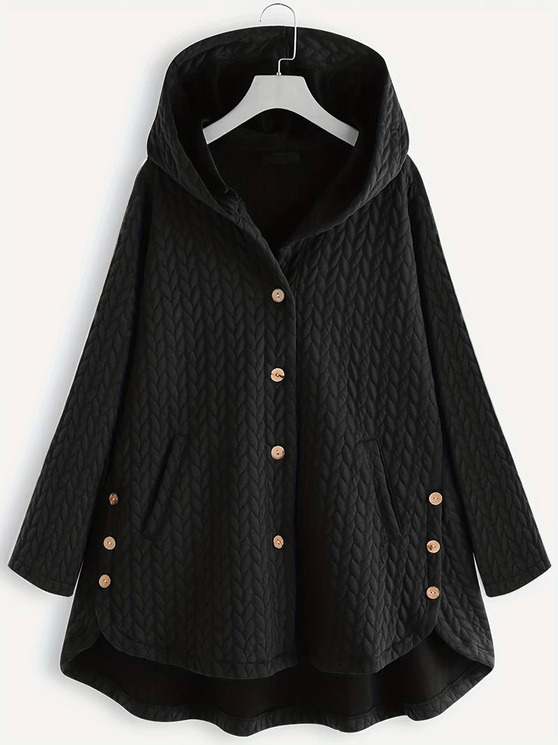 Chaqueta Invierno Mujer Abotonada Cómoda - Vestiria