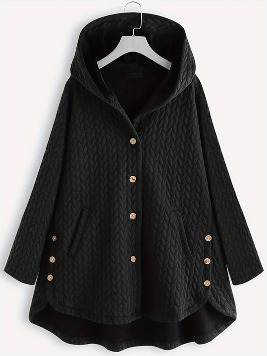 Chaqueta Invierno Mujer Abotonada Cómoda - Vestiria