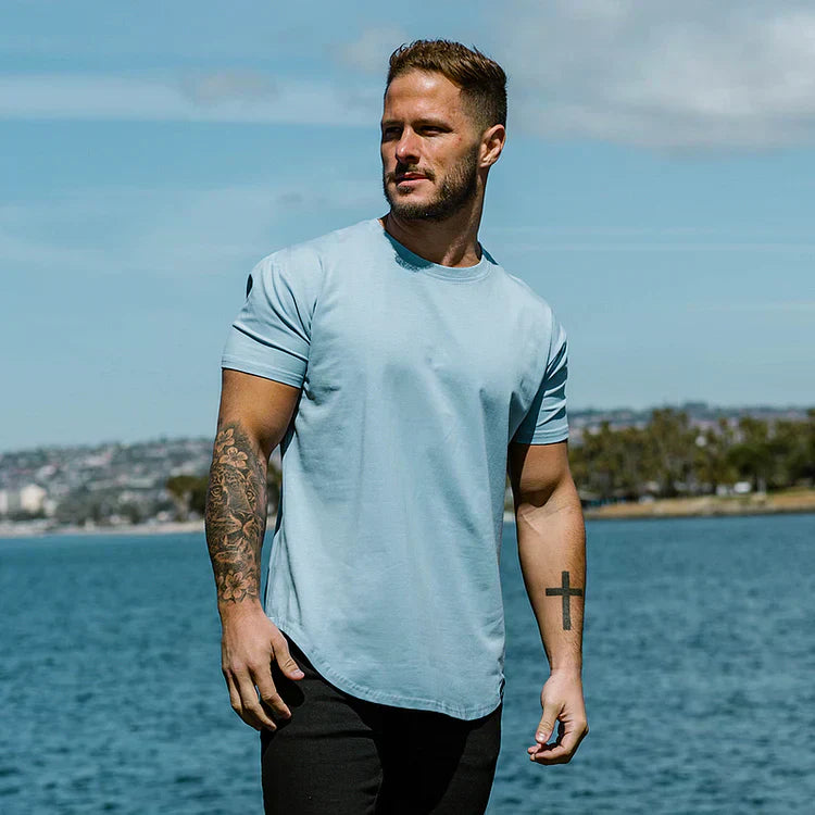 Camiseta Hombre Corte Slim Moderna