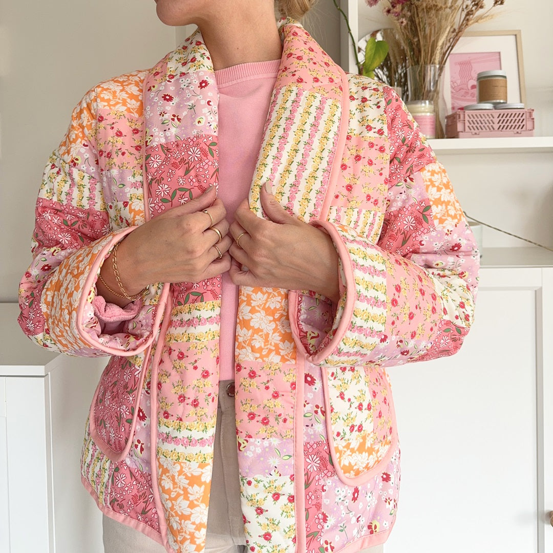 Chaqueta acogedora Floral Mujer - Vestiria