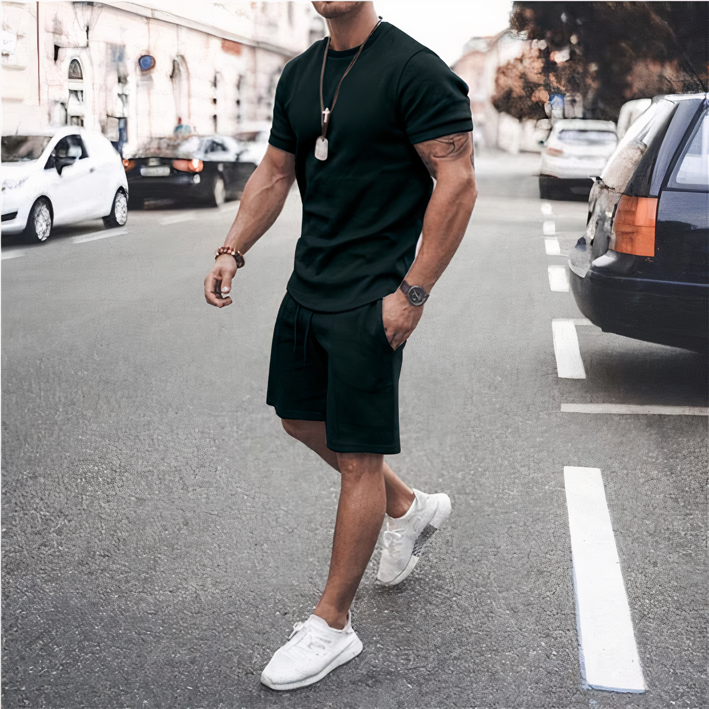 Pack 2 Camisetas Deportivas Hombre