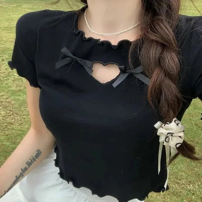 Top Mujer Ahuecado Corte Alto - Vestiria