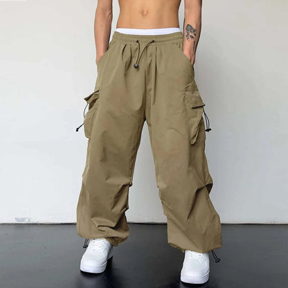 Pantalones Cargo Verano Amplios y Cómodos
