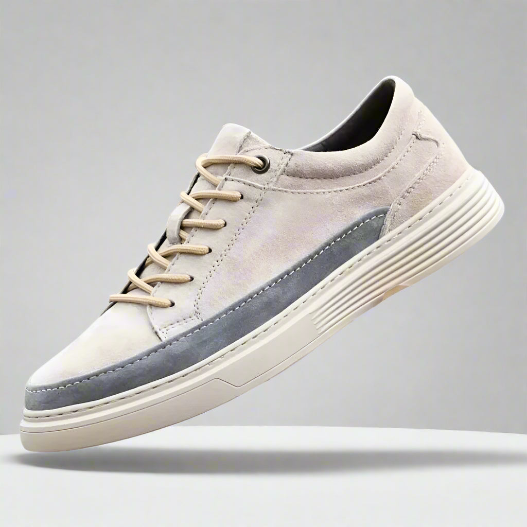 Zapatillas Deportivas Hombre Cuero Casual - Vestiria