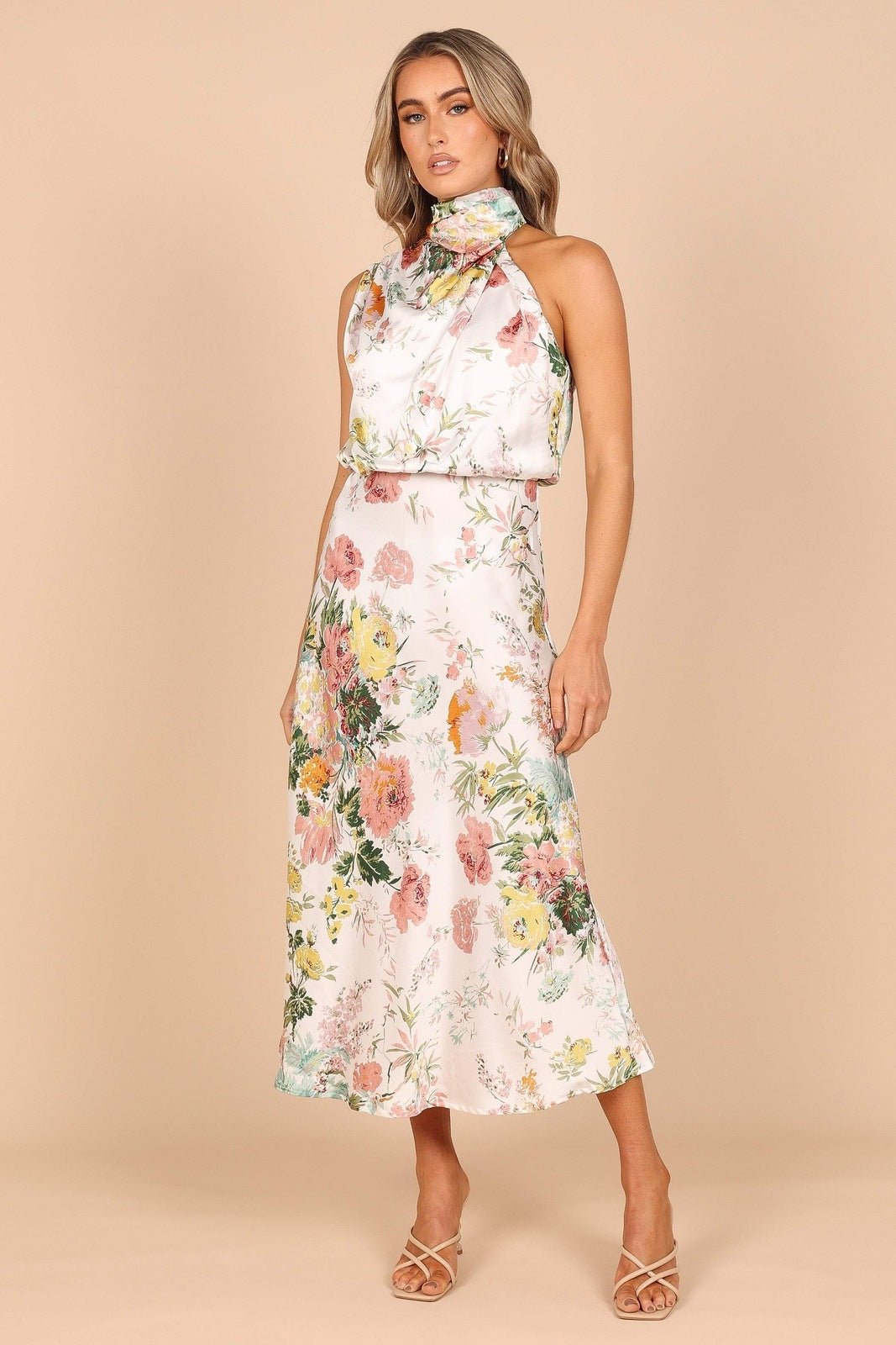 Vestido Midi de Mujer Brillante - Vestiria