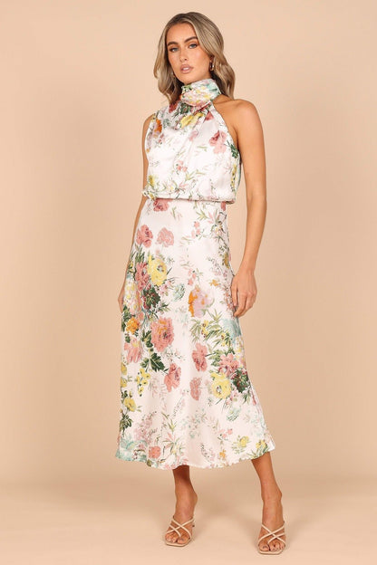Vestido Midi de Mujer Brillante - Vestiria