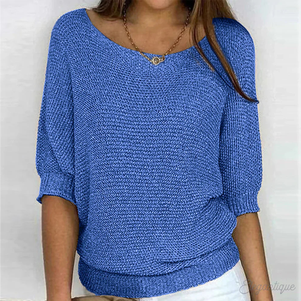 Sudadera Mujer Punto Manga Cuello Alto