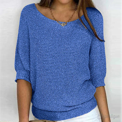 Sudadera Mujer Punto Manga Cuello Alto