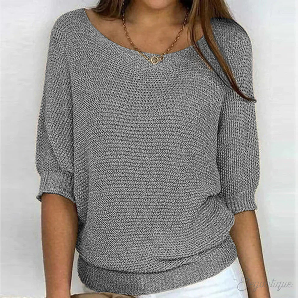 Sudadera Mujer Punto Manga Cuello Alto