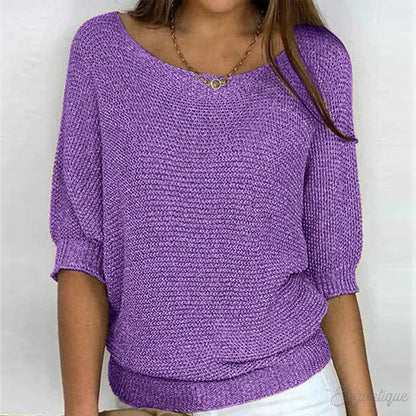 Sudadera Mujer Punto Manga Cuello Alto