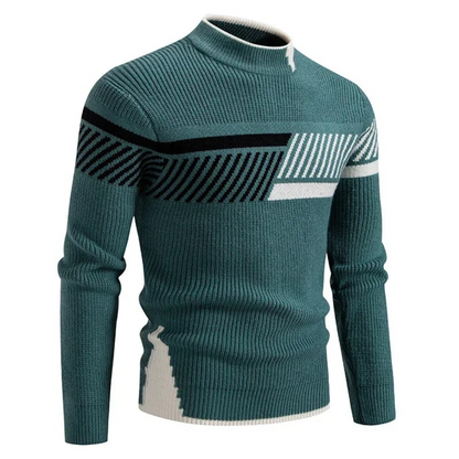 Chaquetón Hombre Invierno Cuello Alto Moderno