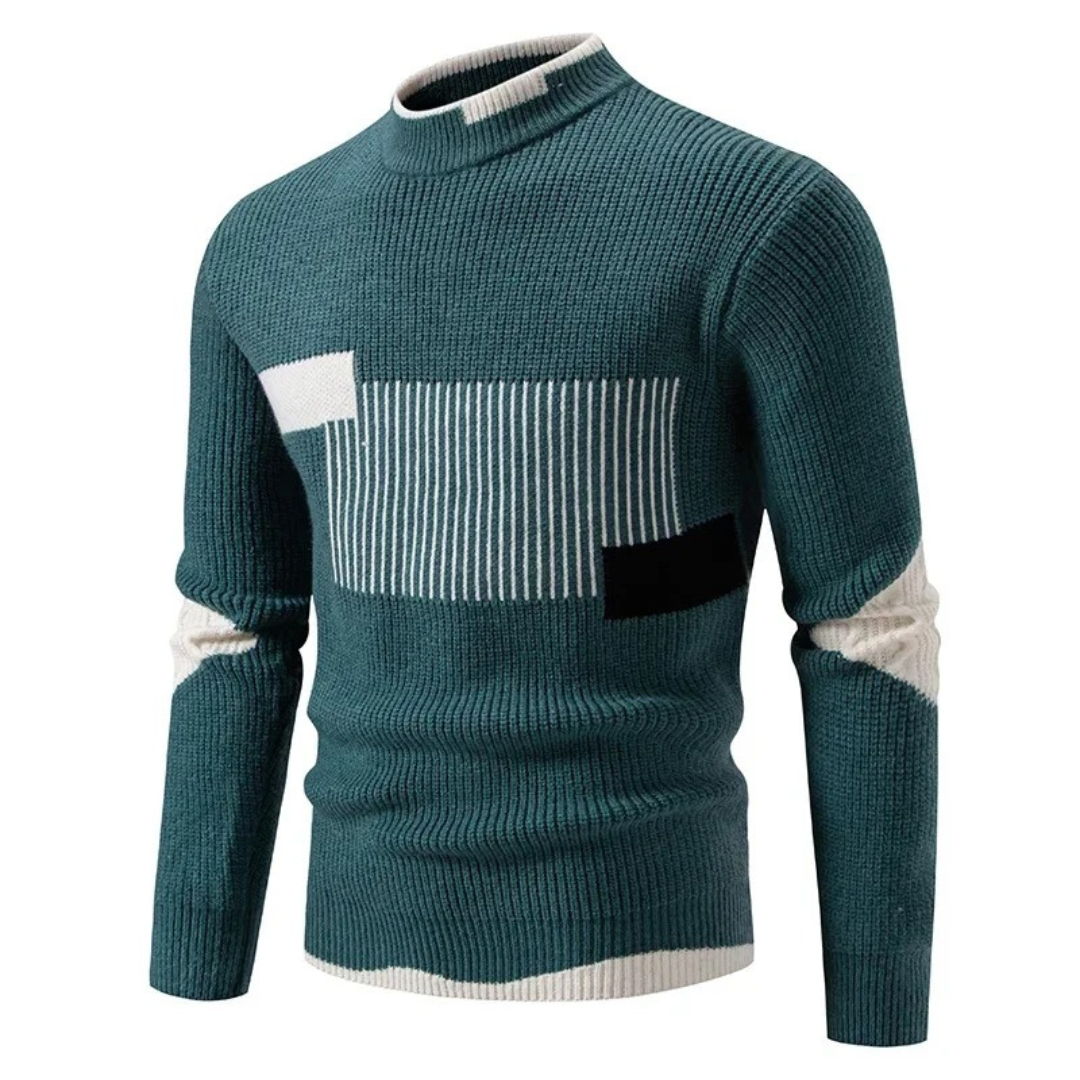 Chaquetón Hombre Invierno Cuello Alto Moderno