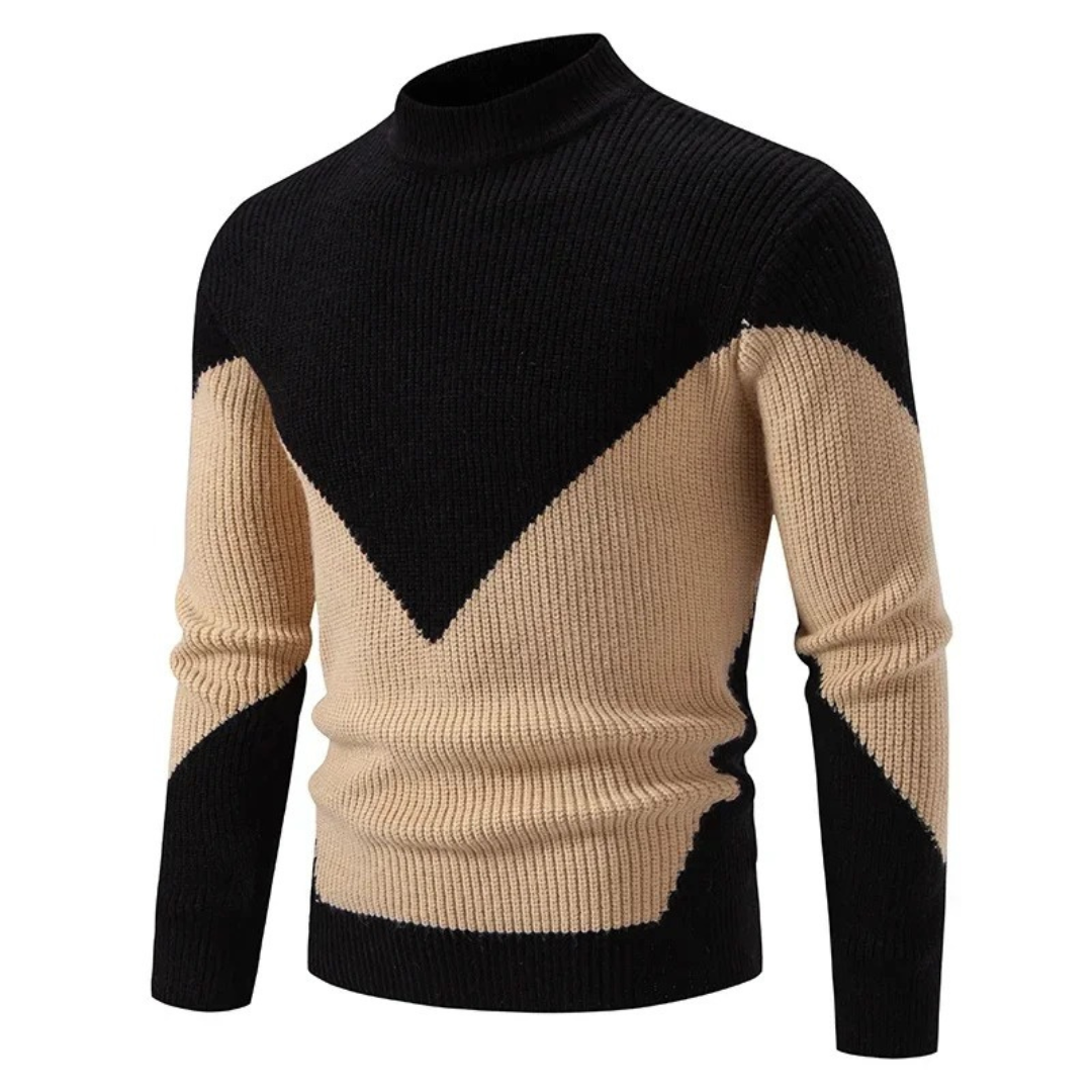 Chaquetón Hombre Invierno Cuello Alto Moderno