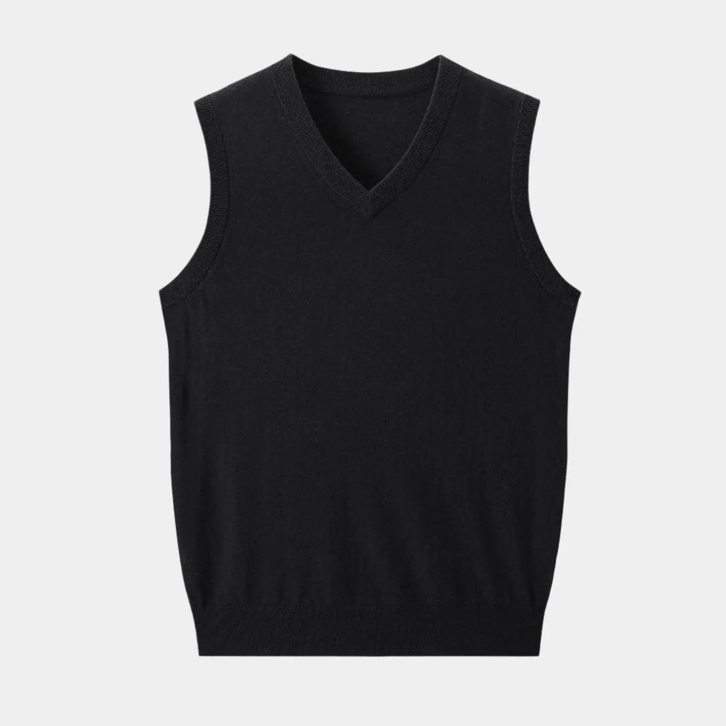 Chaleco Punto Hombre Cuello en V
