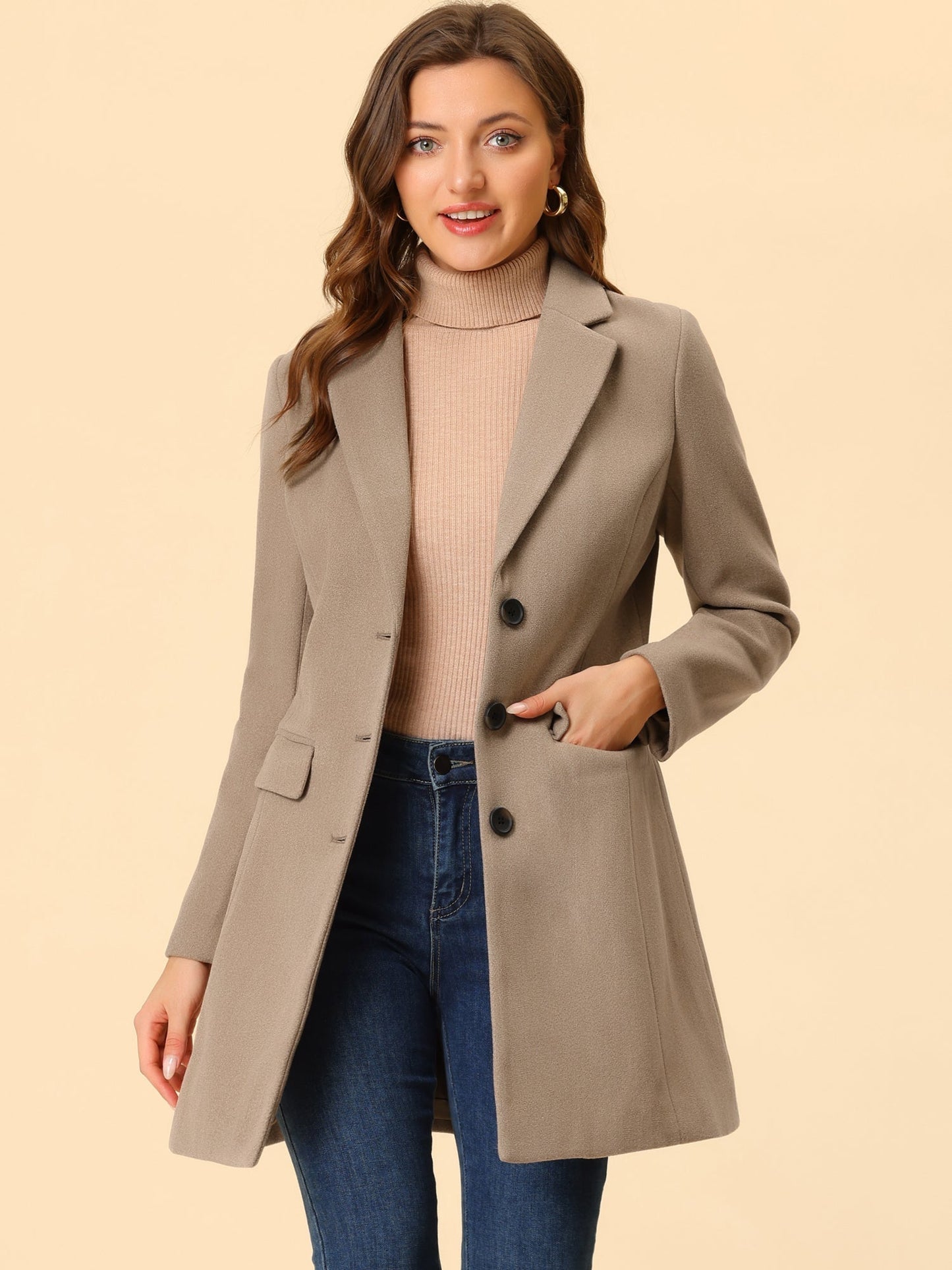 Chaquetón Invernal Mujer Clásico