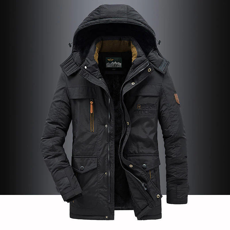 Chaquetón Invernal Hombre Abribujado Cálido