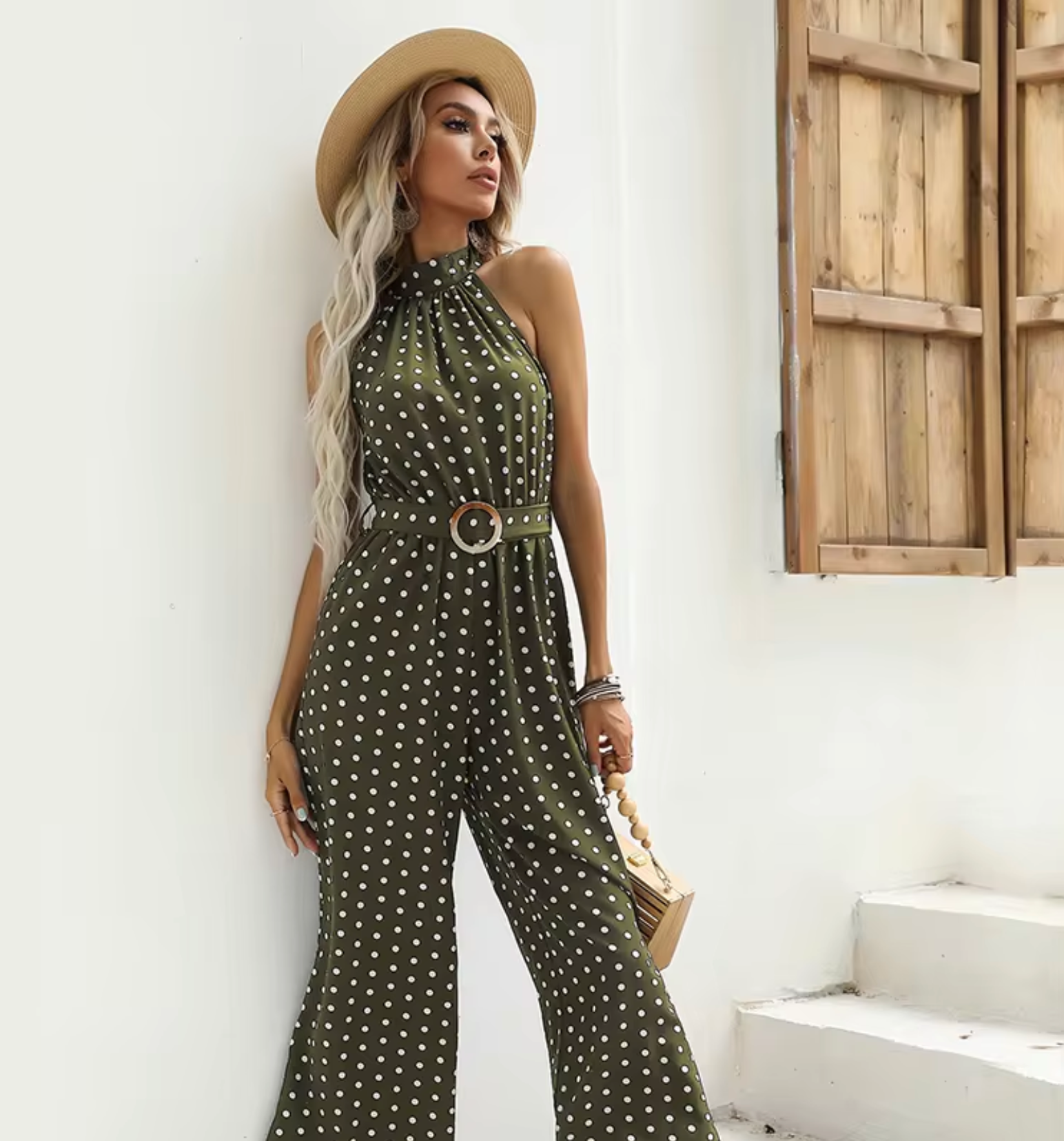 Traje Mono Estampado Chic - Vestiria