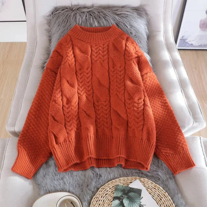 Sudadera Mujer Punto Cálido Elegante