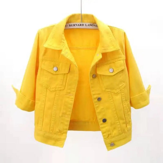Chaqueta Vaquera Mujer Azul Clásica - Vestiria