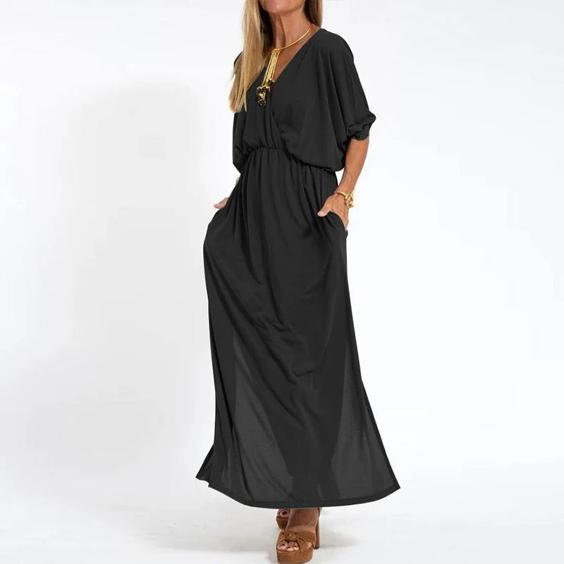 Vestido Largo Floral Verano