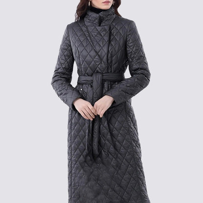 Abrigo Mujer Largo Acogedor Algodón - Vestiria